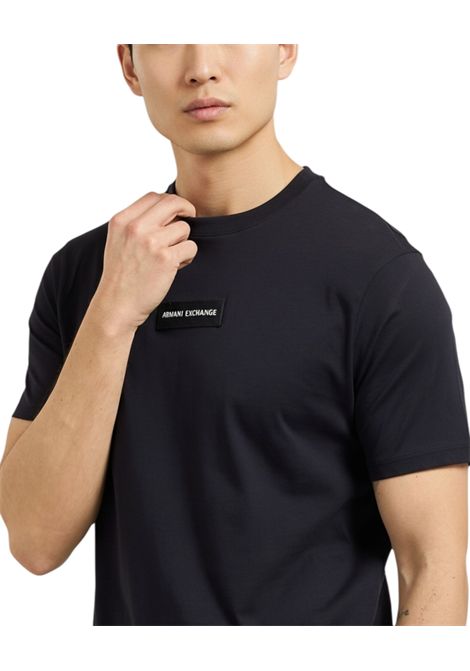 T-SHIRT TINTA UNITA CON LOGO ARMANI EXCHANGE | T-shirt | XM002471 AF10356UB101